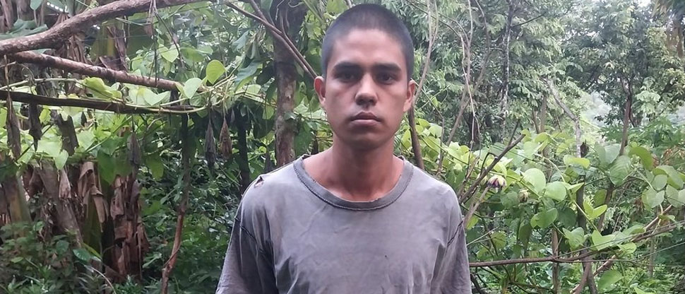 Cae el Simpson, homeboy encargado de esconder ilícitos de la MS-13 la zona rural de Cabañas