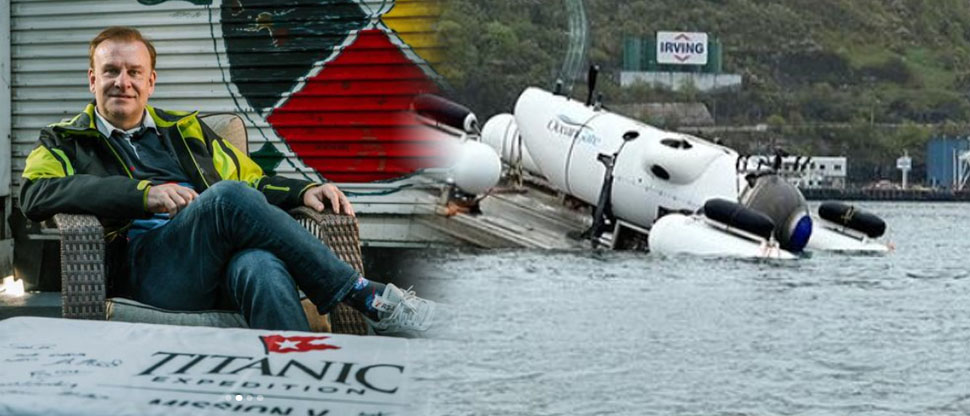 Empresario a bordo del submarino anticipó lo que les ocurriría en la Expedición Titanic V