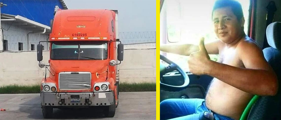 Él era Juan, trailero salvadoreño encontrado sin vida dentro de cabezal en Guatemala