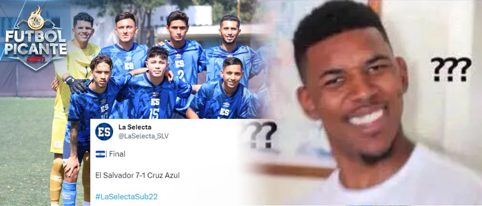 En México se burlan del Cruz Azul tras ser goleado por la sub-20 de El Salvador
