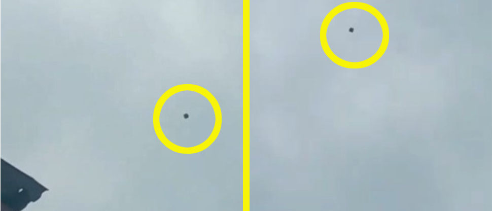 Captan cuatro OVNIS sobrevolando la capital de Honduras