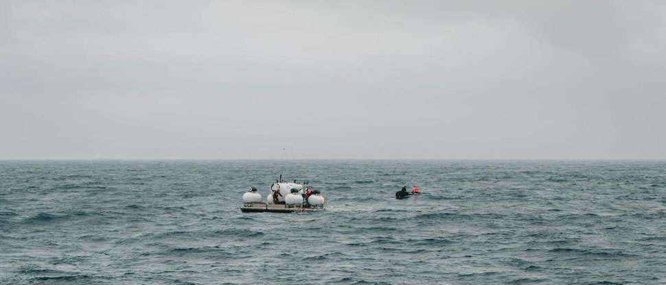 Publican video de los últimos minutos del submarino Titán antes de sumergirse a explorar el Titanic