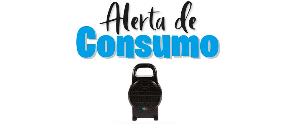 Alerta por riesgo de quemaduras por uso de máquinas para hacer waffles rellenos