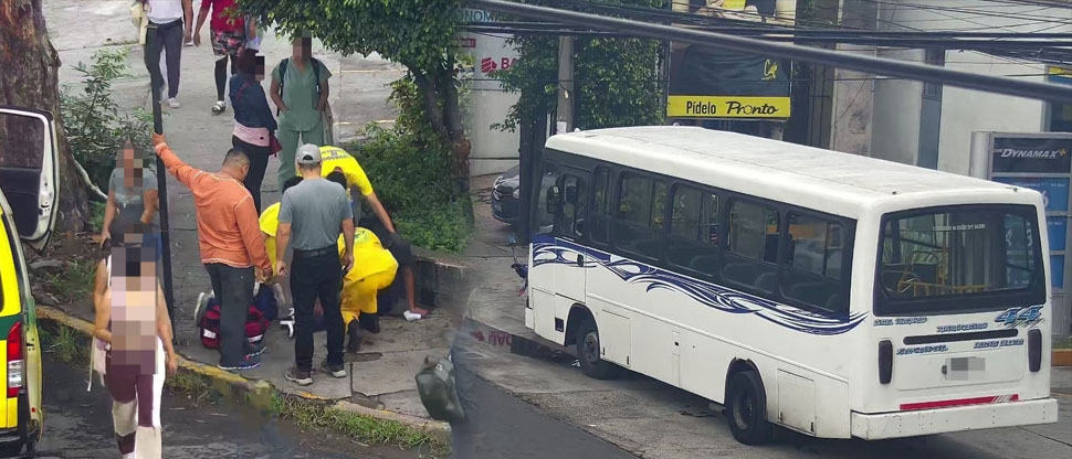 Detienen a busero de la ruta 44 que provocó que pasajero cayera de la unidad en Antiguo Cuscatlán