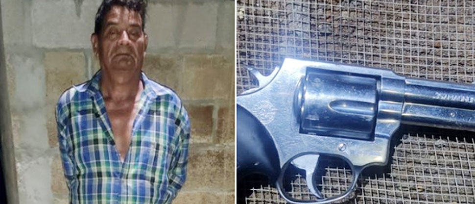 Militares ubican a sujeto que circulaba con arma ilegal en Apastepeque