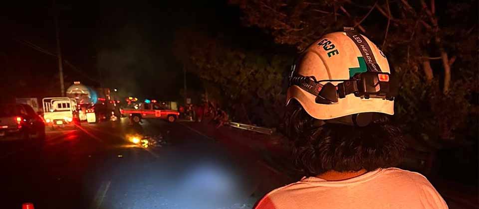 Mujer pierde la vida tras perder el control de su motocicleta