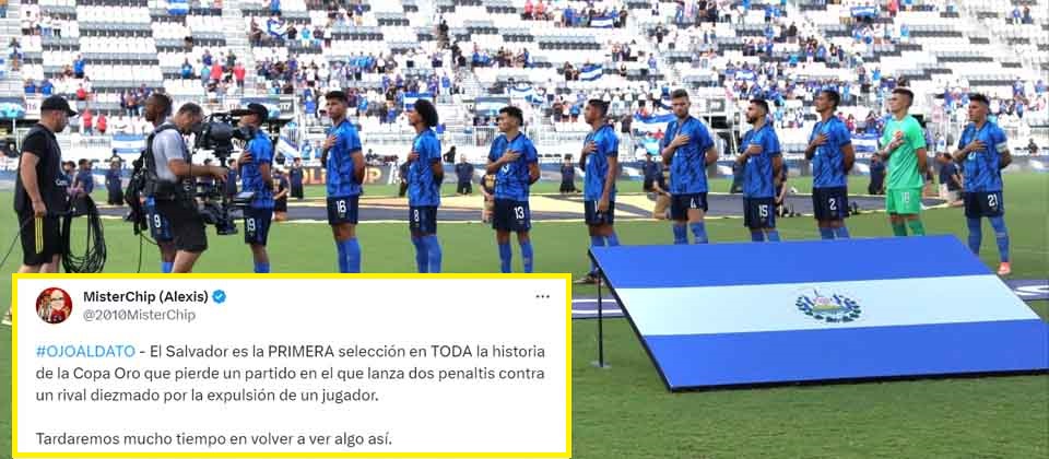 La Selecta logra un récord negativo en Copa Oro, según Mr. Chip