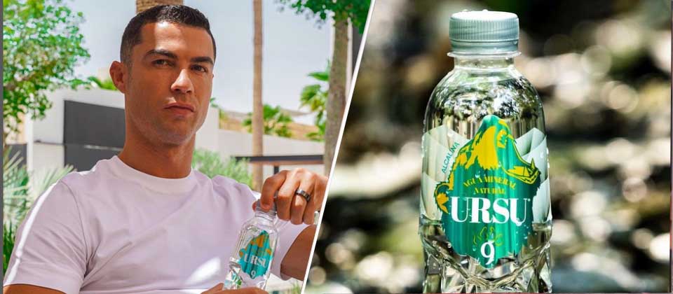 Cristiano Ronaldo inaugura su propia empresa de agua en España