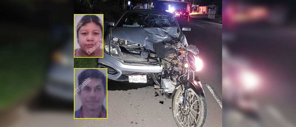 Ellos eran los esposos que murieron al ser atropellados en Usulután