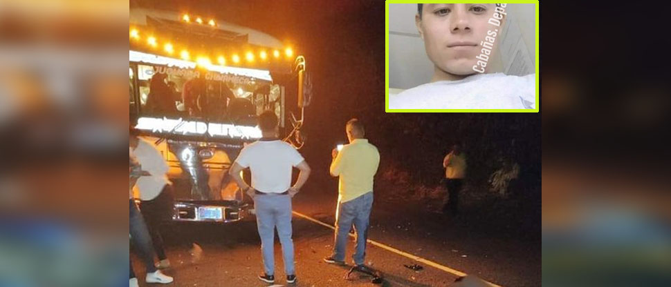 Él era Alcides, motociclista que falleció al chocar contra un autobús del trasporte colectivo