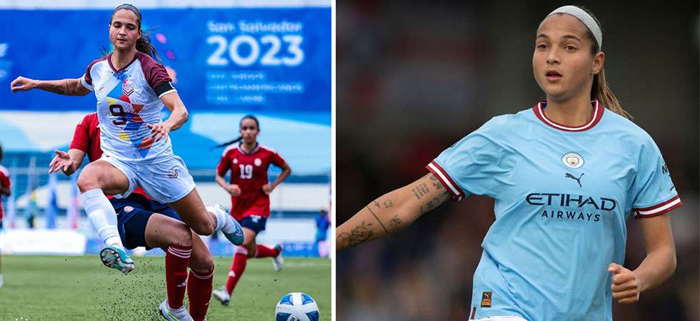 Venezolana del Manchester City destaca con goles en Juegos San Salvador 2023