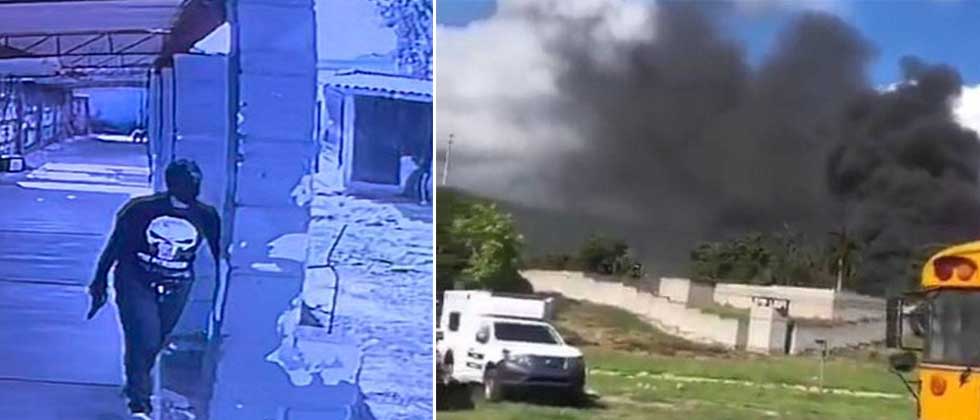 Reportan incendio y tiroteo en cárcel de mujeres en Honduras