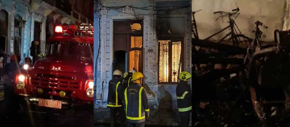 7 fallecidos en incendio de vivienda en la capital de Cuba