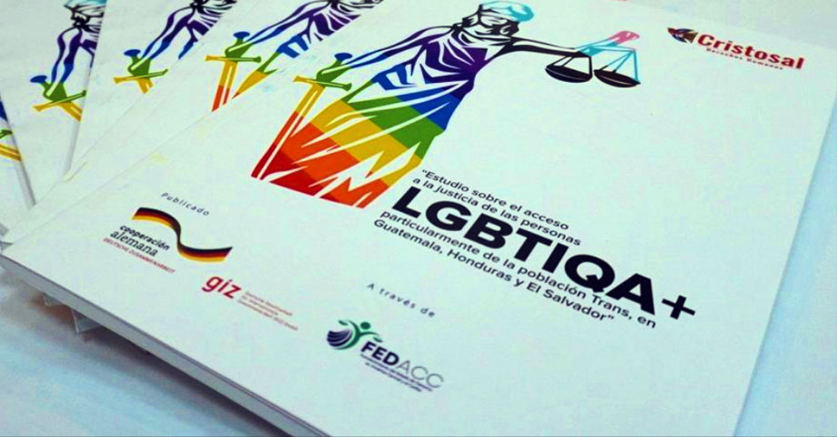 Estudio de CRISTOSAL reclama que el país no tiene marco normativo para la población LGBTI