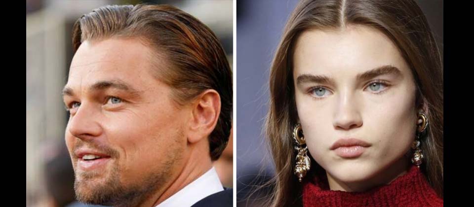 Nueva novia de Leornado DiCaprio se convierte en meme por su gran parecido con el actor