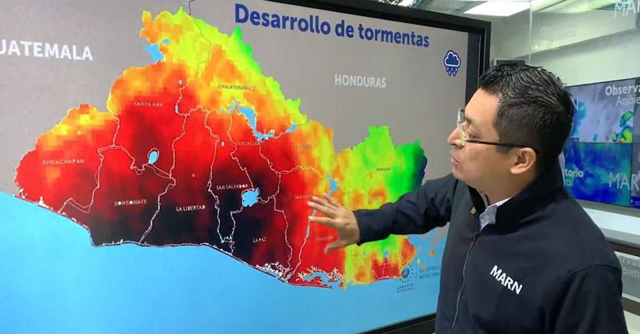 Lluvias seguirán esta noche de miércoles en el oriente del país