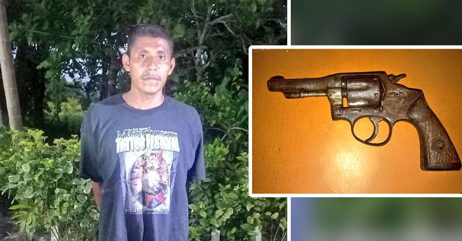Fuerzas especiales ubican y capturan a sujeto que portaba un arma de manera ilegal