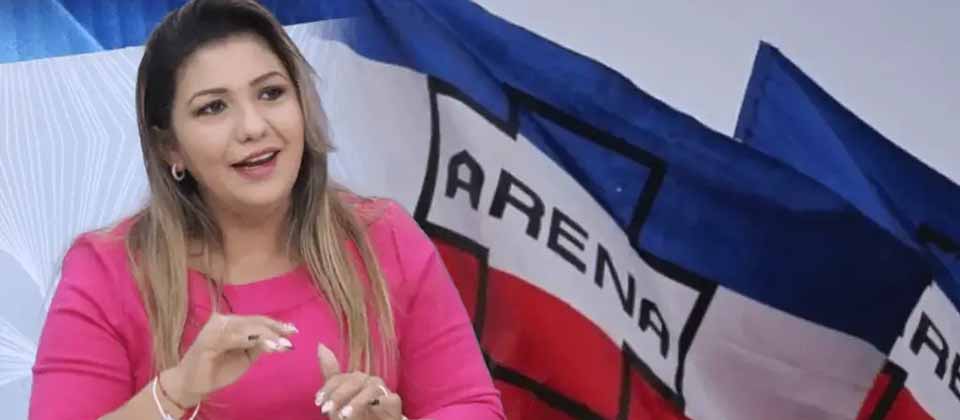 Diputada de ARENA afirma que ya no tienen «ni toallas»