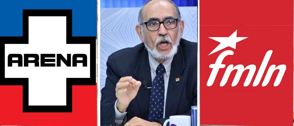 Rubén Zamora afirma que ARENA y el FMLN  «son los 2 partidos más grandes» del país