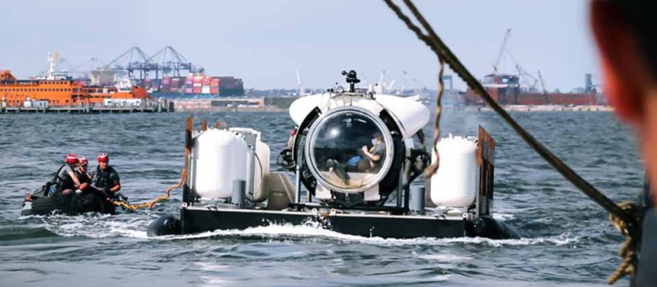 Dan por fallecidos a 5 turistas multimillonarios que viajaban en un submarino por conocer los restos del Titanic