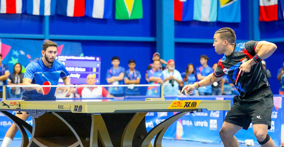Puerto Rico y Cuba se llevaron las medallas de oro en tenis de mesa de San Salvador 2023