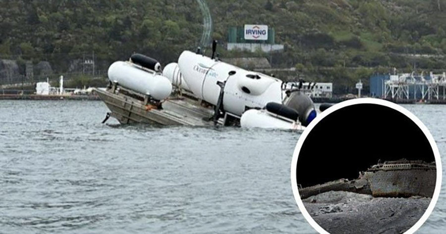 Los escombros hallados junto al Titanic pertenecen al sumergible perdido