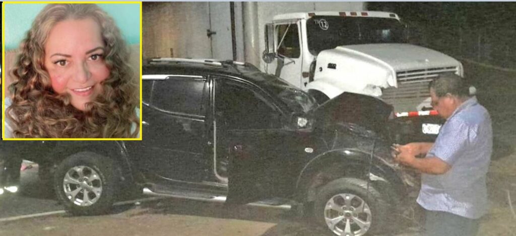 Ella era Vilma, quien perdió la vida en accidente provocado por conductor que intentó esquivar a un perro