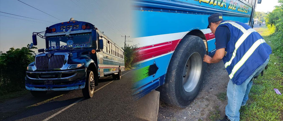 Continúan controles al transporte colectivo para verificar cumplimiento de normativa vial