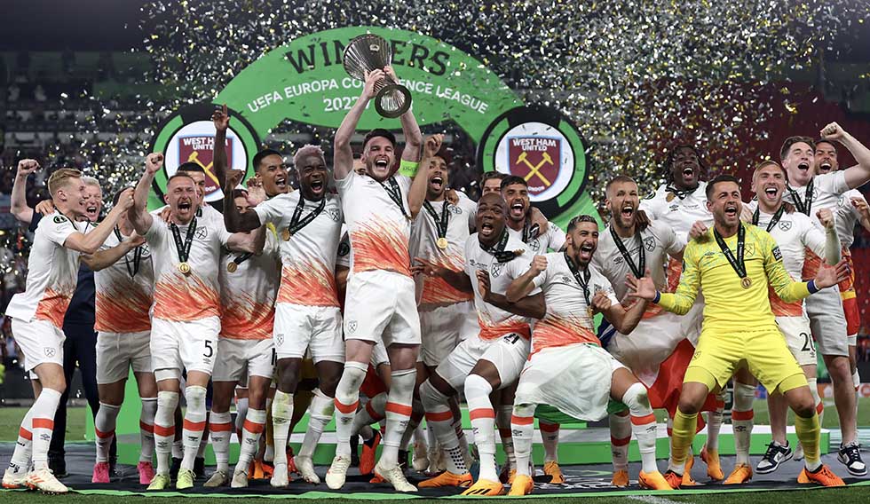 El West Ham gana un título tras 43 años de sequía