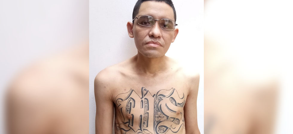 Pandillero pensó que hoy saldría libre tras cumplir una condena, pero fue devuelto a su celda