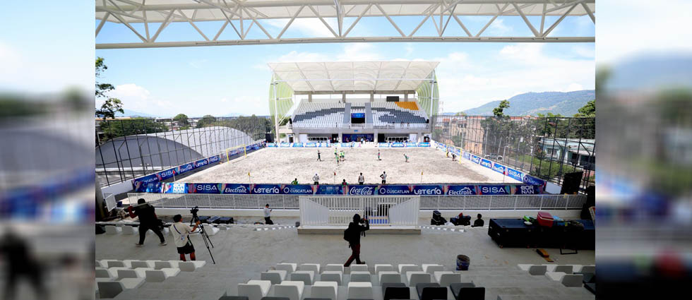 Así es el Estadio de Fútbol Playa que La Selecta estrenará en San Salvador 2023
