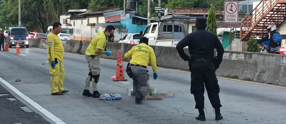 Anciana muere tras ser arrollada bajo una pasarela sobre la Troncal del Norte