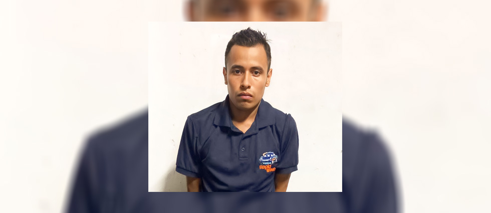 Capturan a gatillero de la MS-13 que irá directo al CECOT