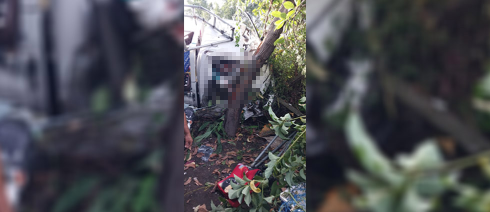 Una persona atrapada y cuatro más lesionadas tras fuerte accidente en la Troncal del Norte