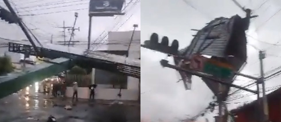 Lluvias provocan daños y generan en caos en San Salvador esta tarde de viernes