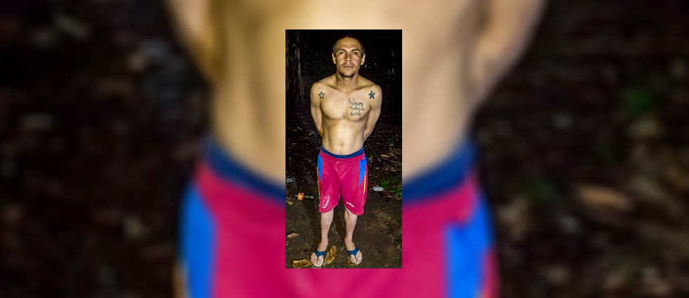 Cae MS que se escondía en zona rural de Santa Ana