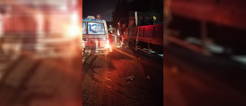 Muere joven que laboraba para una empresa de delivery tras chocar carretera al Puerto de La Libertad