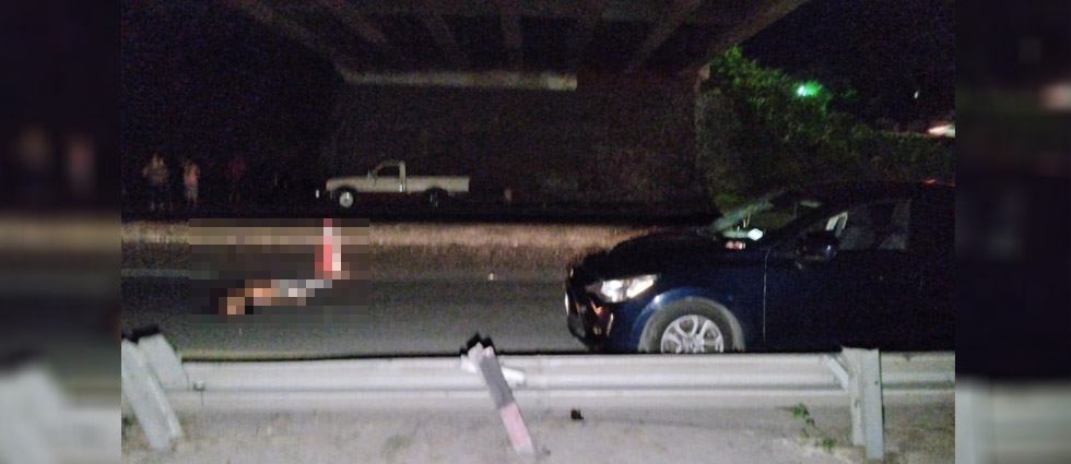 Ebrio intenta cruzar la calle y muere arrollado