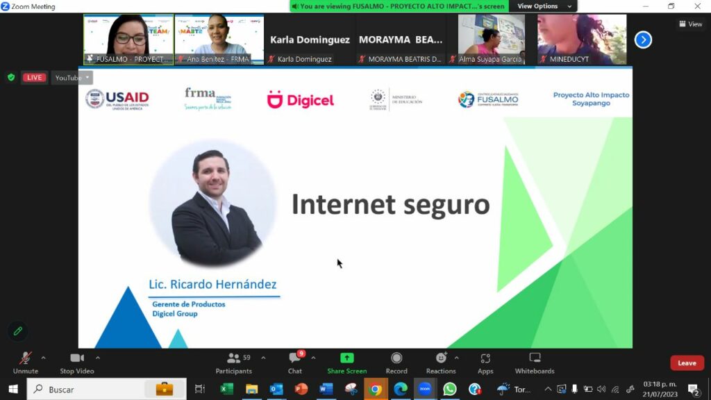 Digicel participó en congreso de docentes STEAM: “Innova, crea y transforma”, como parte del proyecto “Alto Impacto Soyapango”