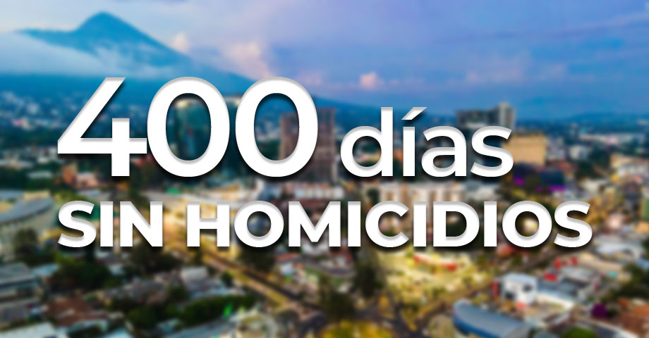 El Salvador alcanza 400 días sin homicidios