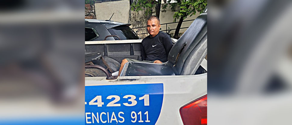 Capturan a hombre que atropelló a un perrito en la carretera a Usulután