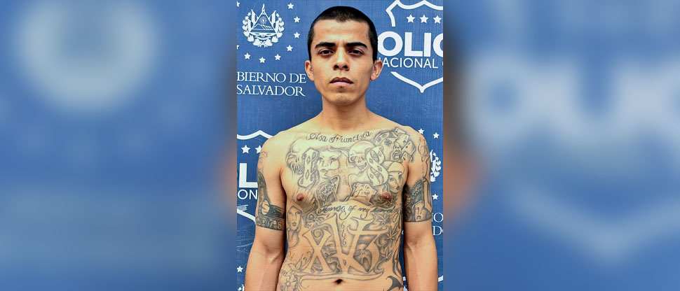 Rumbo al CECOT: Cae alias Choco Risas, peligroso gatillero del barrio 18 de Soyapango 