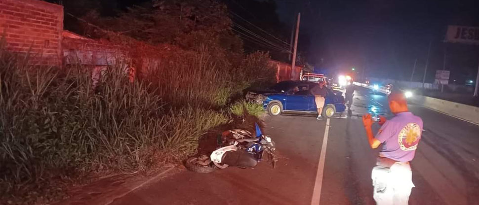 Motociclista fallece y su acompañante resulta lesionada en choque en la denominada “Curva de la Muerte”