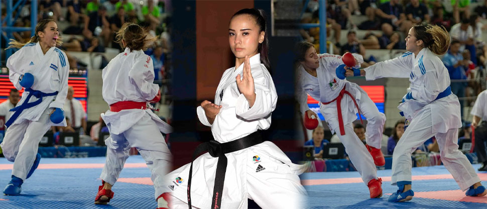 Combatirá por el oro: La karateca salvadoreña Gabriela Izaguirre clasifica a la final