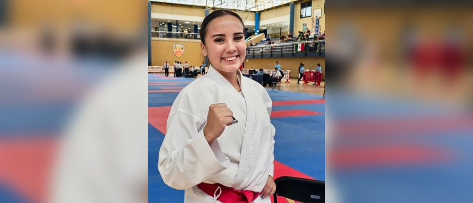 Salvadoreña gana dos medallas en el Campeonato Iberoamericano de Karate