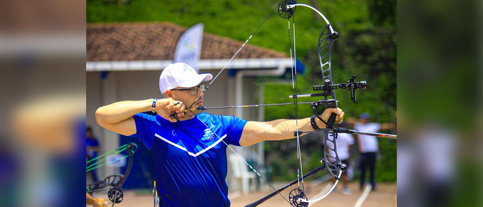 Arquero salvadoreño ganó medalla en los juegos de San Salvador 2002 y repite en la actual edición