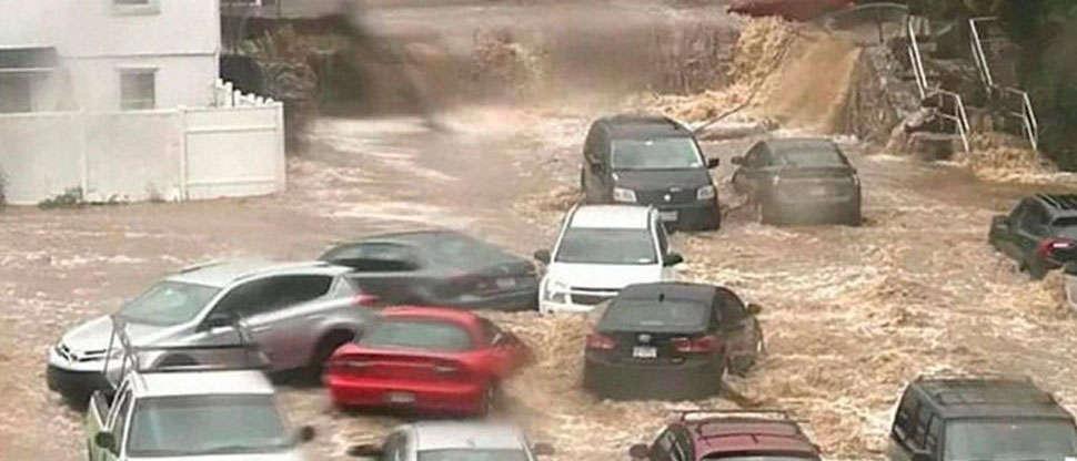 Mujer fallece en inundaciones en el condado de Orange, Nueva York, Estados Unidos