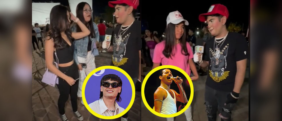 Jóvenes aseguran que el mexicano Peso Pluma canta mejor que Freddie Mercury