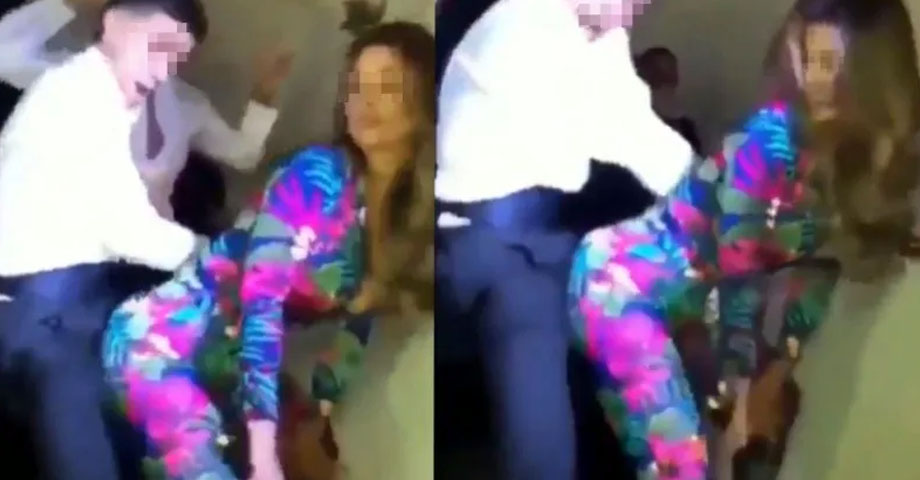 Maestra “perrea” con estudiante en fiesta de graduación y se la acaban en redes