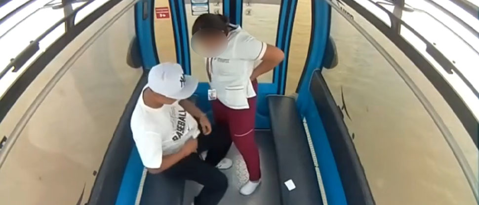Publican audio de la “pareja del Teleférico”, esto dijeron tras ser descubiertos